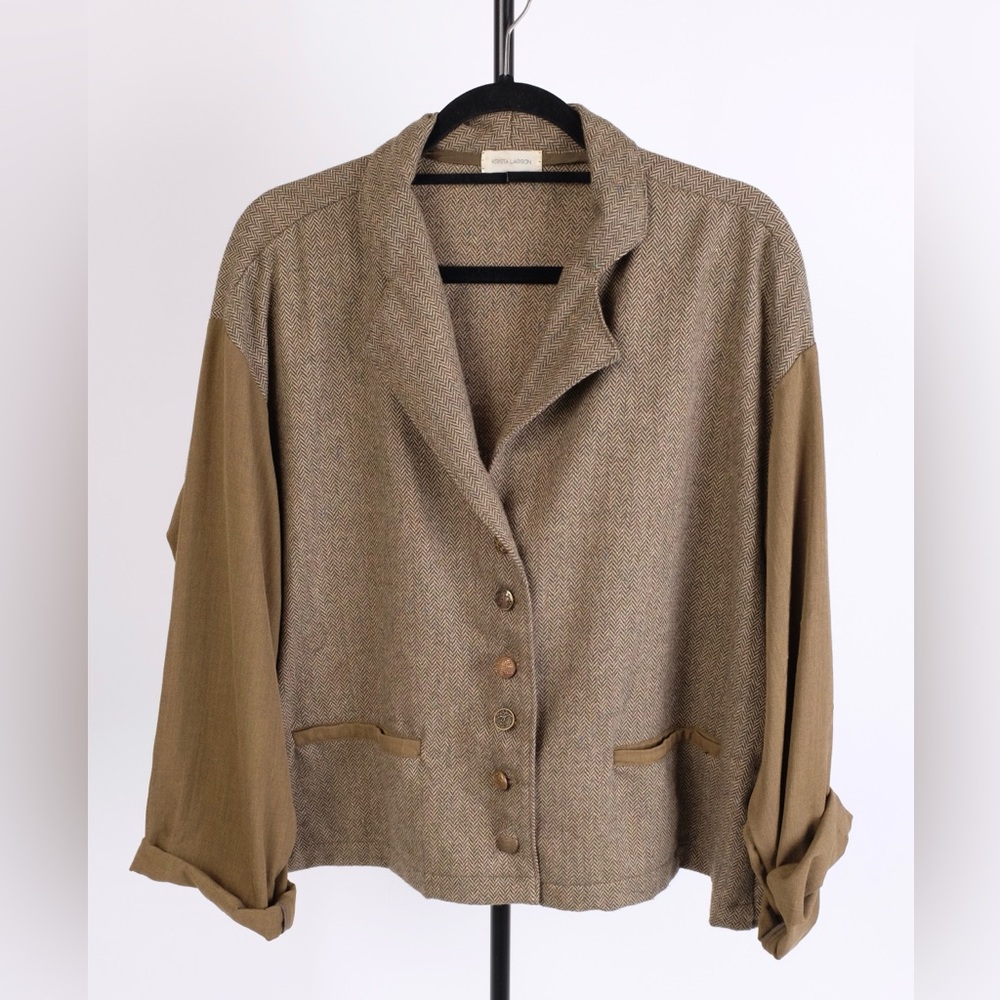 Krista Larson Herringbone Jacket